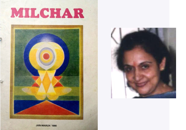 The oldest Milchar I have in my library is that of Jan-March 1990, edited by Mrs. Basanti Raina. This is a 24 page issue in the shape of a magazine with cover in colour